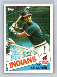 Joe Carter 1985 Topps #694 radiocontrol Cleveland Indians - Imagen 1 de 2
