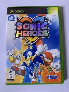 Sonic Heroes Microsoft XBOX Original 2004 PAL Game Complete - Picture 1 of 4