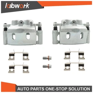 Labwork Front LH & RH Disc Brake Calipers 05-08 For Chevrolet GMC 07-08 Cadillac - Bild 1 von 12
