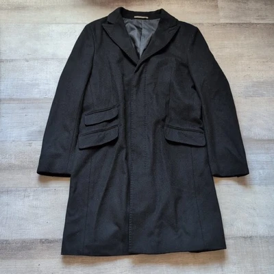 Gabardina Banana Republic para hombre grande L negra  Foto 1 de 4