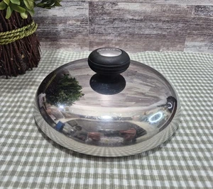 CIRCULON 7” Inner-diameter Stainless-Steel Replacement Saucepan Lid, Vintage - Picture 1 of 6