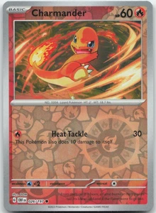 Charmander 026/197 Reverse Holo SV03: Obsidian Flames Pokemon Card NM - Bild 1 von 1