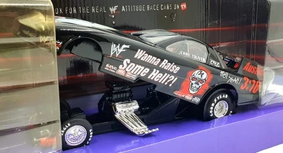 Road Champs 1/43 Scale 85700 - WWF Attitude Racing Stone Cold Toliver - Black - Image 1 of 4
