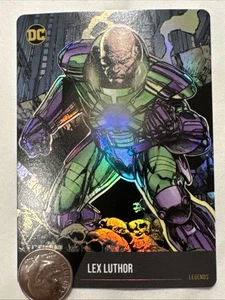 Lex Luthor DC Hybrid Trading Card Ch 2 Holo Legendary Physical Only Random Mint - Picture 1 of 3