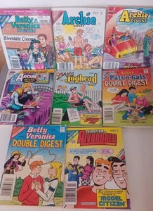 Archie Comic Digest Lot 8 Bücher mit Archie, Betty, Veronica, Jughead, Freunden - Bild 1 von 6