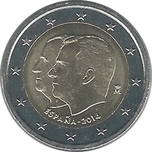 Espagne - 2 Euro 2014 - Succession au trône - Picture 1 of 1