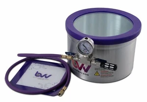BVV Best Value Vacs 2 Gallon Aluminum Side Mount Vacuum Chamber - Picture 1 of 1