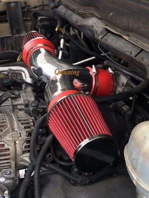 Kit de filtro de sistema de admisión de aire doble rojo para Dodge Durango 2004-2007 5,7 L V8 Foto 1 de 2