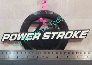 ONE SIDE REPLACEMENT EMBLEM FOR 7.3 POWERSTROKE POWER STROKE FANS READ - Imagen 1 de 6
