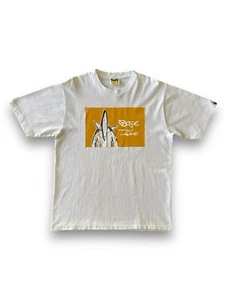 Camiseta gráfica A Bathing Ape Futura 2000 Pointman talla L Streetwear graffiti - Imagen 1 de 24