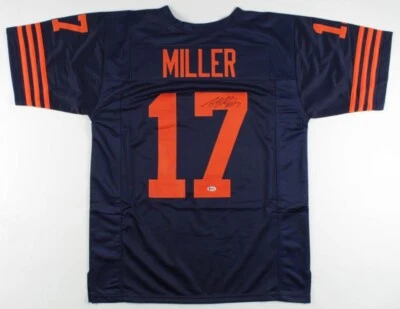 Camiseta Becket firmada por Anthony Miller de los Chicago Bears con certificado de autenticidad Foto 1 de 3