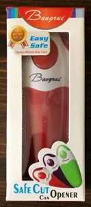 BangRui Red Electric Can Opener 1 Push Button Start Battery Powered - Picture 1 of 8