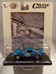 M2 Auto Drivers 1:64 Crane Cams 1965 FORD MUSTANG FASTBACK 2+2 Diecast R69 20-36 - Picture 1 of 2