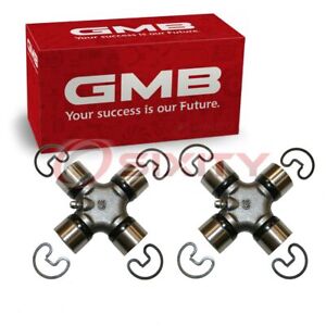 2 pc GMB Rear Shaft All Universal Joints for 2001-2003 Isuzu Rodeo Sport yy