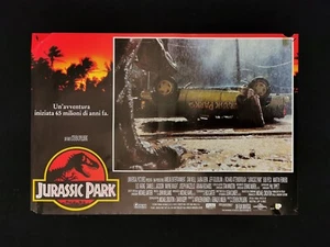 JURASSIC PARK fotobusta poster Spielberg Sam Neill Sci-fi T Rex Dinosauro E17 - Picture 1 of 1