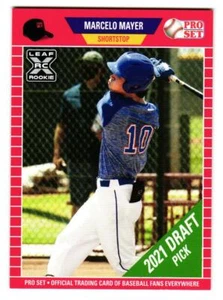 Juego Marcelo Mayer Leaf Pro 2021 Rookie Red - Boston Red Sox - Imagen 1 de 2