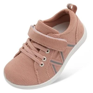Toddler Shoes Boys Girls Wide Barefoot Shoes 12.5 Wide Little Kid Strippink - Picture 1 of 7