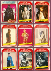 1980 O PEE CHEE STAR WARS THE EMPIRE STRIKES BACK OPC CARD 1-132 SEE LIST - Picture 1 of 268
