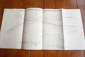 Mapa diagrama plano de vías ferroviarias Highland Express de Preston Station 1896 - Imagen 1 de 4