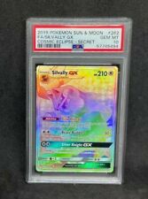 Pokemon S&M Cosmic Eclipse Silvally GX 262/236 Secret Rare Holo Rainbow PSA 10