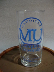 Vintage 1977 National Champions MARQUETTE WARRIORS UNIVERSITY Glass Coca-Cola!!! - Picture 1 of 9