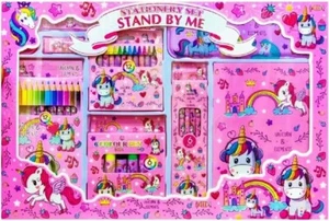 YSAMAX Unicorn Stationary Kit, Stationary Kit for Girls Pencil Pen Book Eraser - Picture 1 of 7