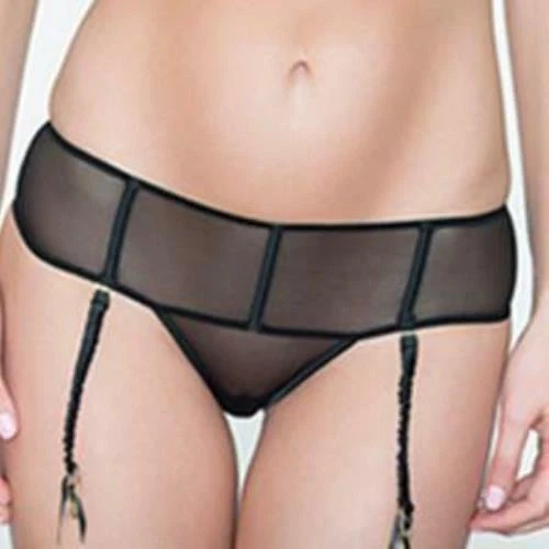 Sexy Tanga Transparente Liguero Panty Nueva Adicción Lencería Nouvelle Glamour GL03 Foto 1 de 1