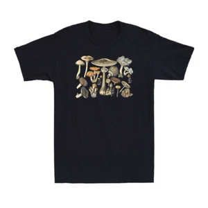 Mushroom Funny Mycology Fungi Foraging Mushroom Whisperer Novelty Men's T-Shirt - Picture 1 of 10