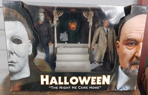 Neca Halloween The Night He Came Home Michael Myers Dr Loomis In Box - Picture 1 of 10