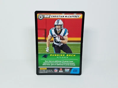 2021 Panini NFL Five #R205 Christian McCaffrey, Carolina Panthers - Rare - Image 1 of 2