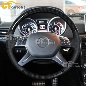Volante de fibra de carbono Hydro Dip apto para Mercedes Benz Clase G G G500 G550 13-18 - Imagen 1 de 11