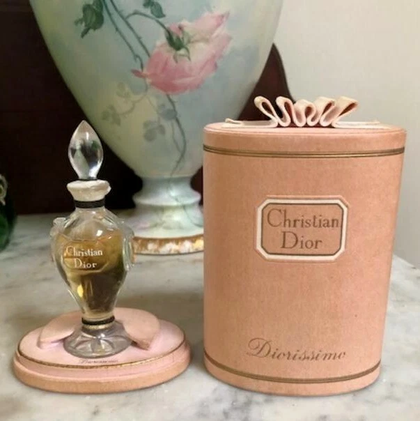 Dior ディオール ディオリッシモ アンティーク【未開封】 Vintage 1950 's Christian Dior Diorissimo Perfume and Box Must See
