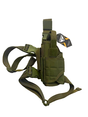 Funda táctica para pierna Condor TTLH Tornado mano izquierda, OD NUEVA Foto 1 de 4