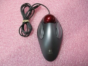 Tested LOGITECH T-BC21 Trackman Marble Trackball Wired USB Mouse 810-000767 - Picture 1 of 3