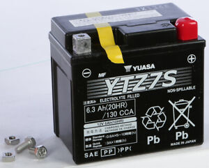 Yuasa YUAM727ZS Factory Activated Maintenance Free Battery - YTZ7S
