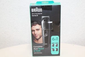 Braun Series 3 All-in-One Style Kit Rasierer für Bart Kopf K Neu Rechnung MwSt - Bild 1 von 4
