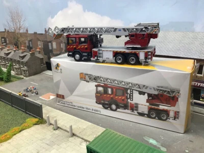 1/76 Tiny Diecast Scania Turntable Ladder 55M HKFSD (F6001) - Image 1 of 4