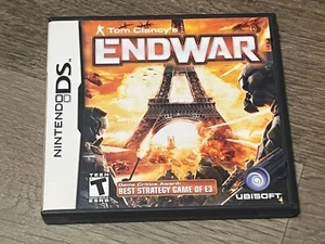 Tom Clancy's EndWar Nintendo DS Game + Case Authentic - Picture 1 of 4