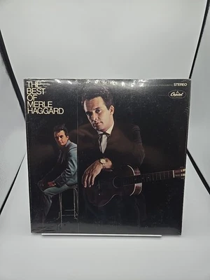 The Best of Merle Haggard VINYL RECORD 1968 CAPITOL RECORDS FACTORY SEALED - Image 1 of 2