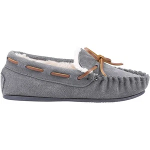 Hush Puppies Kids Addison Slippers - Grey - Picture 1 of 9