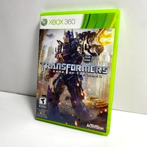 Transformers: Dark Of The Moon (Xbox 360, 2011) COMPLETO CIB probado funcionando - Imagen 1 de 4