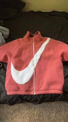 Jaqueta Nike reversível com zíper - Imagem 1 de 2