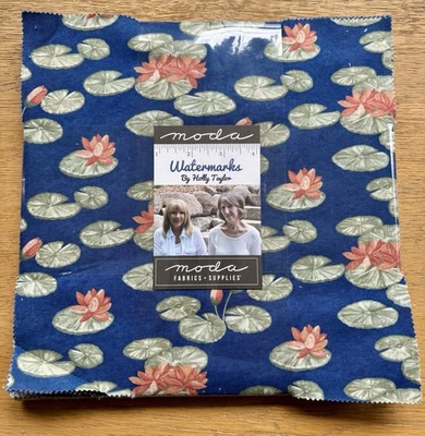 Watermarks Moda Layer Cake 42 100% Cotton 10" Precut Quilt Squares - Image 1 of 3