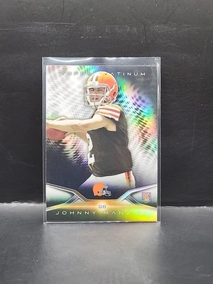 Johnny Manziel 2014 Topps Platinum Rookies Black Refractor RC #126 RC - Image 1 of 2