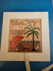 Homespun Elegance - Beachy Keen - Cross Stitch Pattern - Picture 1 of 2