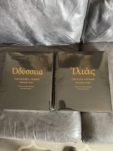 Homer, Alexander Pope / The Iliad and The Odyssey Pre Owned Book Set - Picture 1 of 8