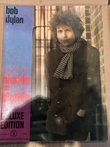 Partituras de guitarra vintage Bob Dylan Blonde On Blonde Deluxe cancionero - Imagen 1 de 3