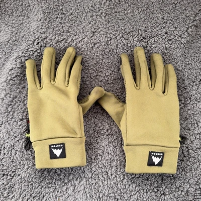 Guante Burton Power Stretch Forro Para Hombres L/XL Verde POLARTEC Agarre Palma Foto 1 de 4