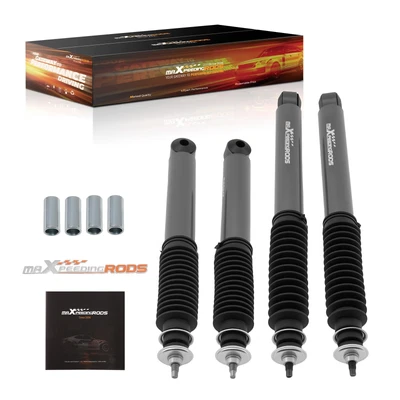 Amortiguadores descensores delanteros y traseros para Ford F100 2x2 1973-79 kit de altura de caída de 3/4" Foto 1 de 4