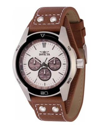 Invicta Specialty Men's Coachman Multi-Function 44mm Wood Print Watch 44837 - Image 1 of 4